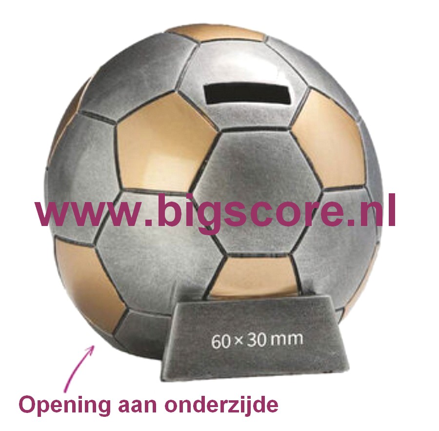  Voetbalspaarpot Resinbeeld BSST 39374